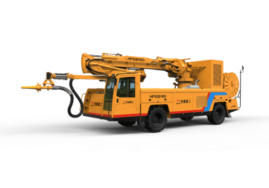 HPS3016 self-propelled wet-mix shotcrete sprayer