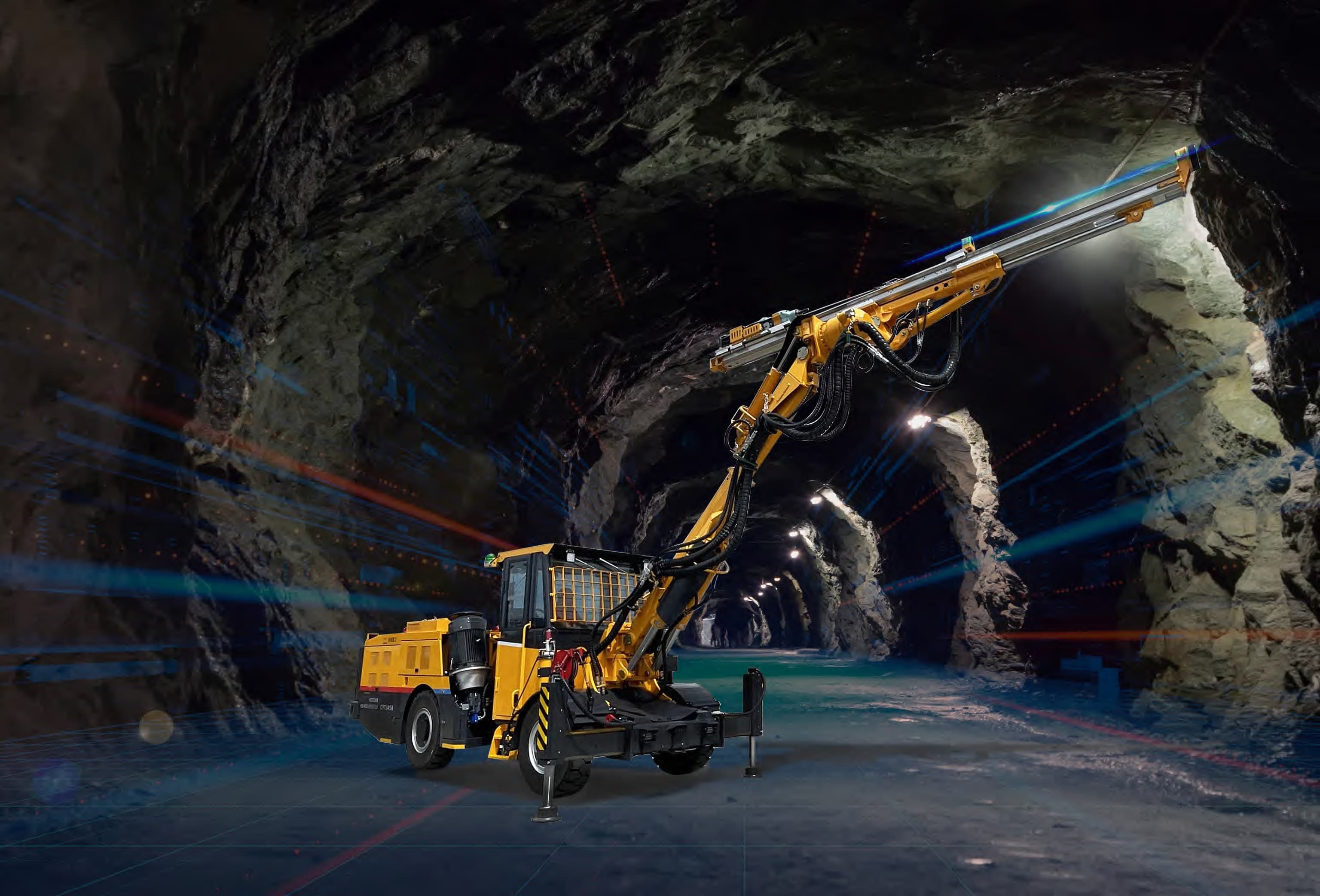 CYTJ45 Single-Boom Mining Drilling Jumbo