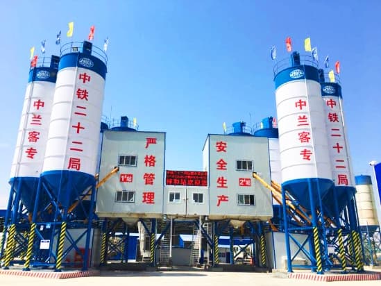 HZS Modular Concrete Batching Plant