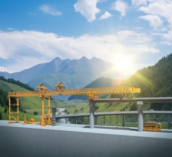 Bridge Construction Equipment (Integrated Pile‑Pier‑Beam Bridge Builder)