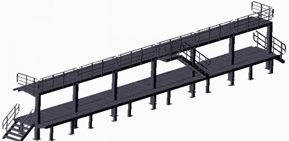 Maintenance work platform
